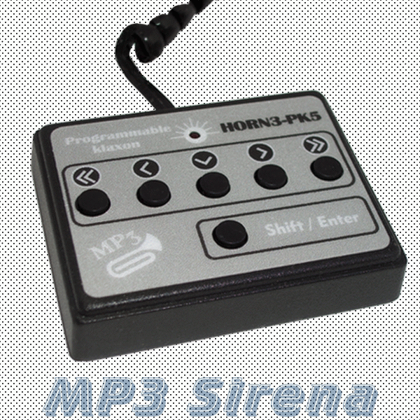 Программируемый клаксон MP3