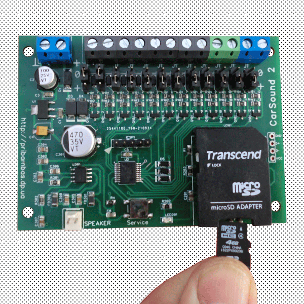 Звуковой информатор microSD